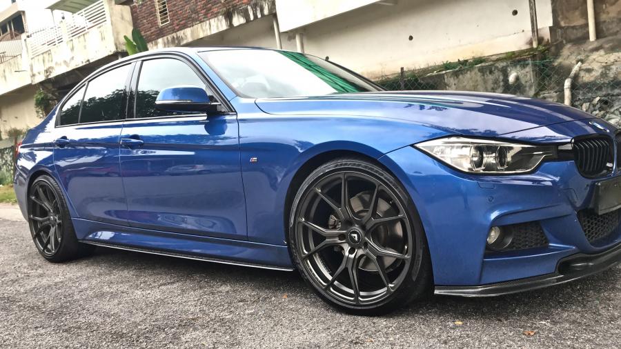  BMW 328i Sedan by Autofuture Design on Vorsteiner Wheels (V-FF 103) 2017 года  (фото 17 из 42)